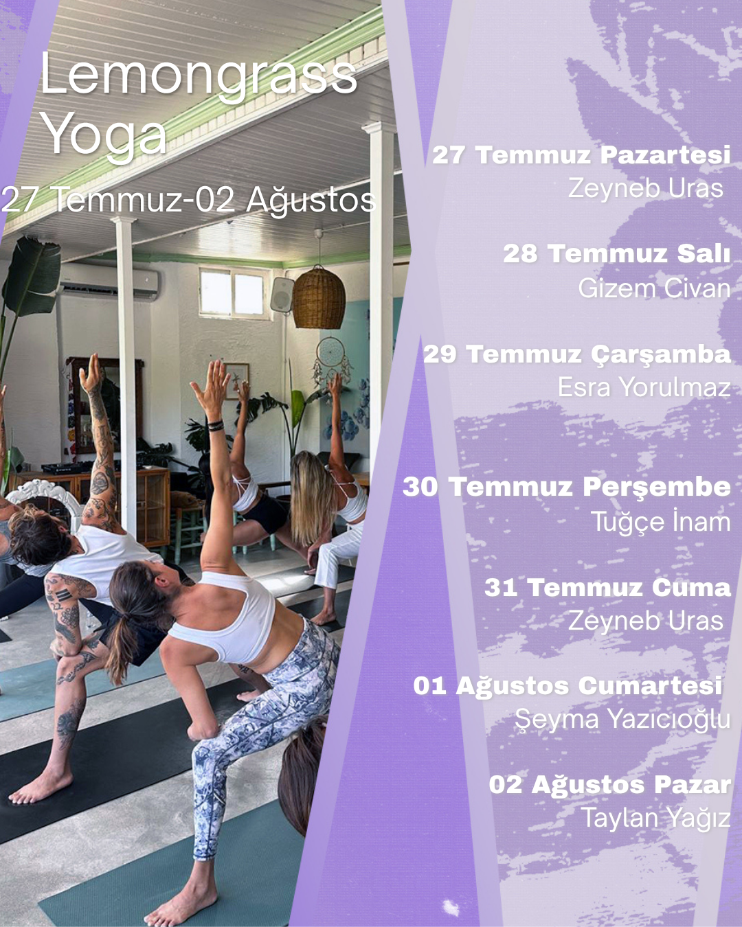 Lemongrass Yoga w/Tuğçe İnam