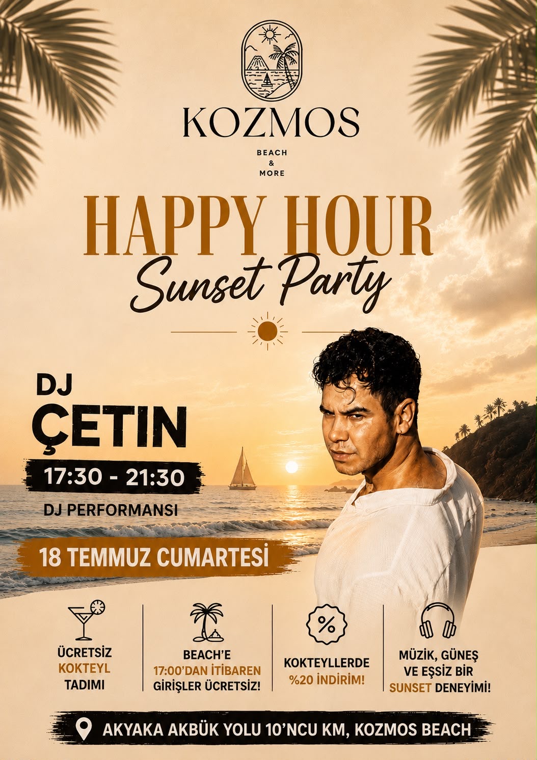 Sunset Kokteyl Tadım Partisi