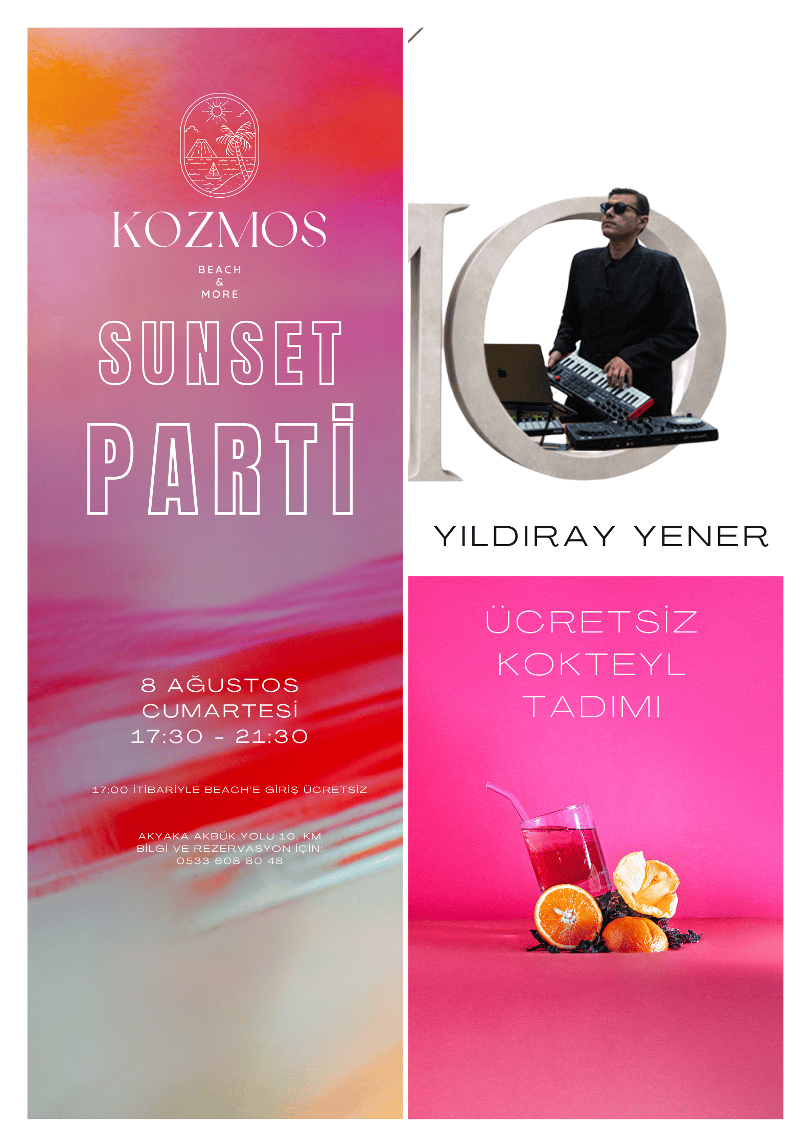 SUNSET KOKTEYL TADIM PARTİSİ